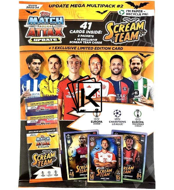 2023 24 Topps Match Attax UEFA Champions League Multipack Update 2