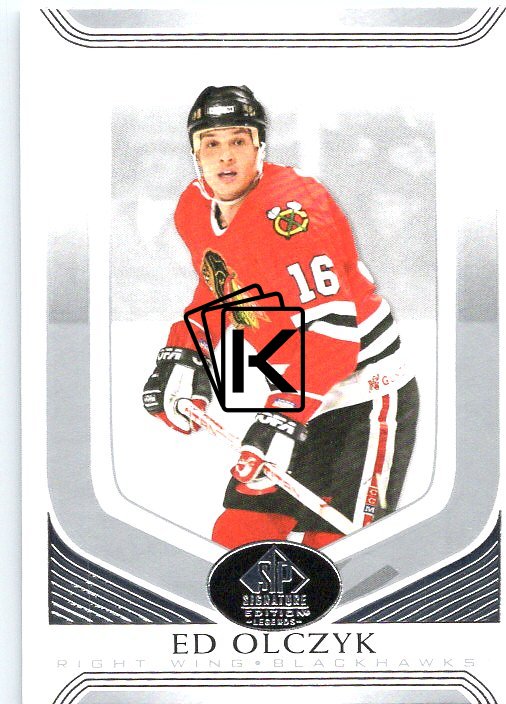 Hokejov Karta Upper Deck Sp Legends Signature Edition Ed