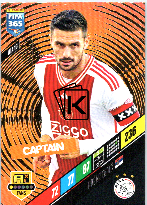 fotbalová karta Panini FIFA 365 2024 Adrenalyn XL AIA13 Dušan Tadič