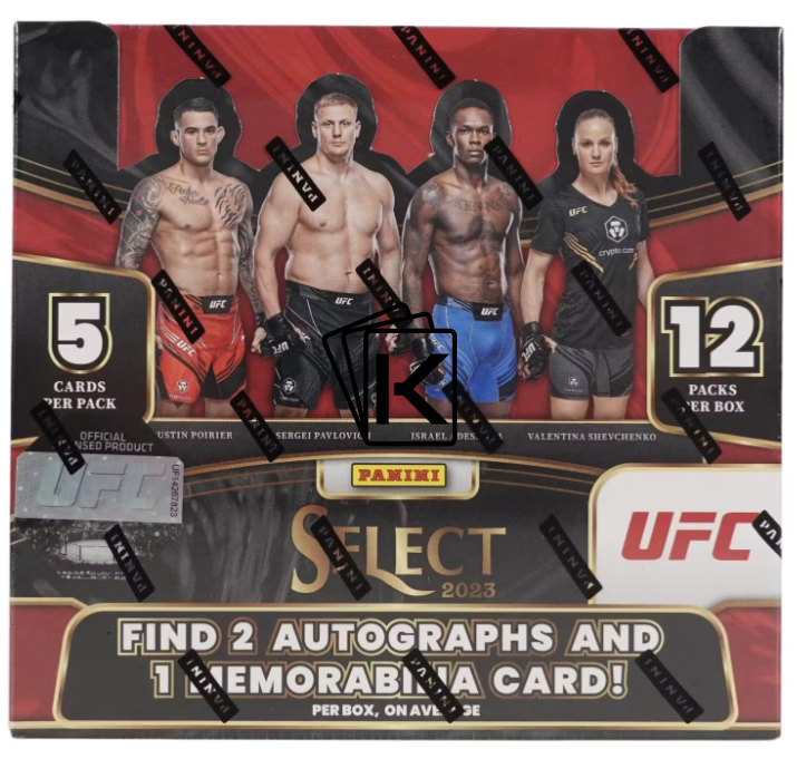 Panini Select Ufc Hobby Box Karti K Rna