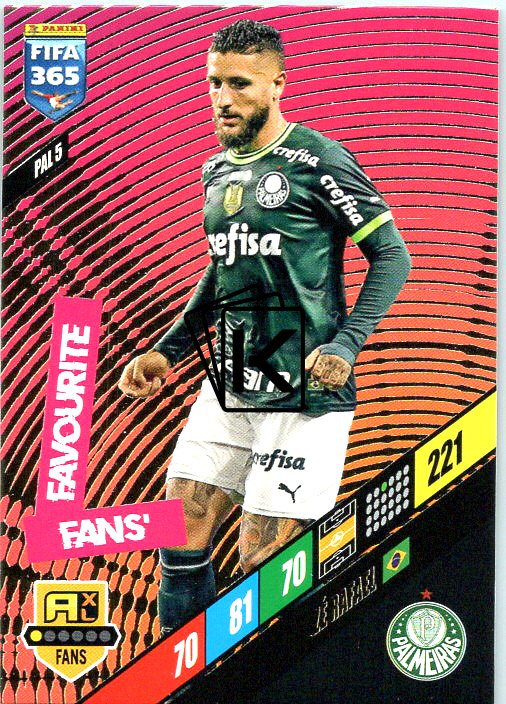 fotbalová karta Panini FIFA 365 2024 Adrenalyn XL PAL5 Zé Rafael SE