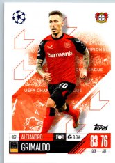 fotbalová kartička 2024-25 Topps Match Attax UEFA Club Competitions 197 Alejandro Grimaldo (Bayer 04 Leverkusen)