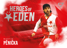 2025-26 SportZoo SK Slavia Praha Heroes of Eden HE-13 Martin Pěnička