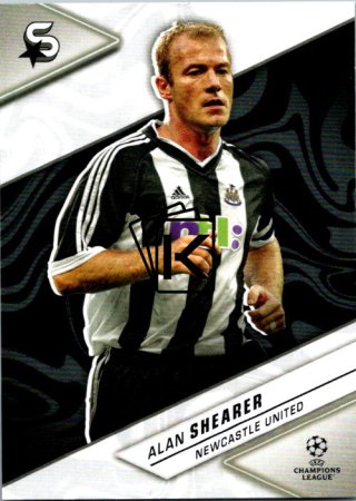 Fotbalová kartička 2023-24 Topps Superstars UEFA Club Competitions 198 Alan Shearer (Newcastle United)