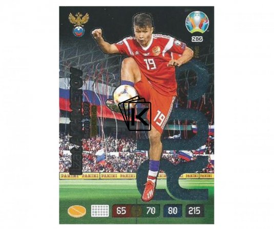 Panini Adrenalyn XL UEFA EURO 2020 Wonder Kid 286 Ilzat Akhmetov Russia