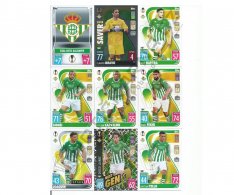 Týmový set 2021-22 Topps Match Attax UEFA Champions League Real Betis