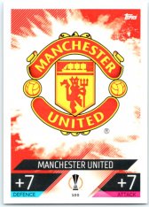 Fotbalová kartička 2022-23 Topps Match Attax UCL 100 Tým Logo - Manchester United
