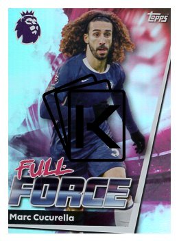 fotbalová kartička 2025-26 Topps  Premier League 107 Marc Cucurella (Chelsea)  -  Full Force