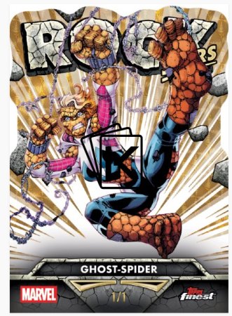 2026 Topps Finest Fantastic Four Hobby Box