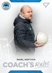 fotbalová kartička SportZoo 2020-21 Fortuna Liga Serie 2 Coach ´s Rules CR07 Pavel Hoftych FC Slovan Liberec