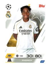 fotbalová kartička 2025-26 Topps Match Attax UCC 134 Endrick (Real Madrid CF)