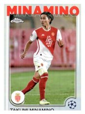 fotbalová kartička 2024-25 Topps Chrome Refractor 57 - Takumi Minamino
