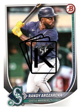 Baseballová karta 2025 Bowman 19 Randy Arozarena, Seattle Mariners