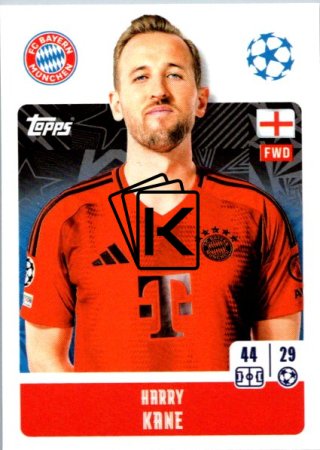2024-25 Topps Champions League 182 Harry Kane (FC Bayern München)