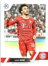 Fotbalová kartička 2022-23 Topps UEFA Club Competitions 196 Leroy Sané - FC Bayern München