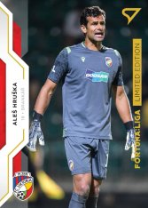 fotbalová kartička SportZoo 2020-21 Fortuna Liga Gold Limited 85 Aleš Hruška FK Viktoria Plzeň /99