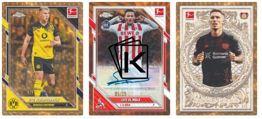 2025-26 Topps Chrome Bundesliga Blaster Box