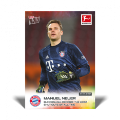 Fotbalová kartička Topps Now Bundesliga 102 Manuel Neuer  FC Bayern Munchen
