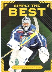 Legendary Cards Simply The Best 35 Roman Čechmánek 2006 Linköpings HC