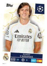 2025-26 Topps Champions League Real Madrid C.F. 387 Álvaro Carreras