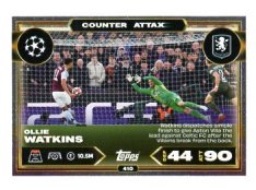 fotbalová kartička 2025-26 Topps Match Attax UCC 410 Ollie Watkins (Aston Villa)