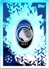 2024-25 Topps Champions League 76 Club Badge (Atalanta BC