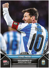 2025 Topps Now 2 Lionel Messi Argentina