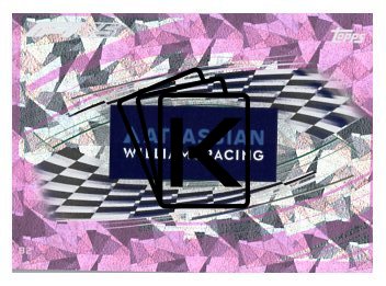 2025 Topps Turbo Attax F1 Williams Racing  82	Team Logo-Paralel Pink