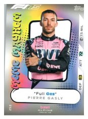 2025 Topps Turbo Attax F1 BWT Alpine Meme Mayhem HP 253 Pierre Gasly