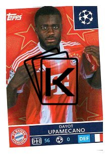 2025-26 Topps Champions League FC Bayern München 199 Dayot Upamecano