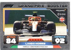 2022 Topps Formule 1Turbo Attax F1 Grand Prix Booster Cards 325 Lando Norris (McLaren)