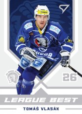 hokejová kartička 2021-22 SportZoo Tipsport Extraliga League Best 9 Tomáš Vlasák HC Škoda Plzeň