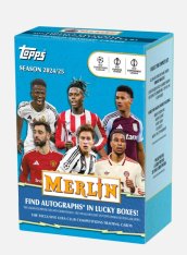 2024-25 Topps Merlin UEFA Club Competitions Blaster Case