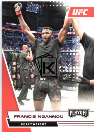 2021 Panini Chronicles UFC Playoff 67 Francis Ngannou Pink Paralell