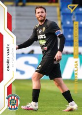 fotbalová kartička SportZoo 2020-21 Fortuna Liga Gold Limited 105 Ondřej Vaněk FC Zbrojovka Brno /99