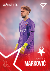 2025-26 SportZoo SK Slavia Praha 2 Jakub Markovič