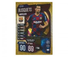 Fotbalová kartička 2019-2020 Topps Match Attax Champions League Segio Busquets Record holders RH 4