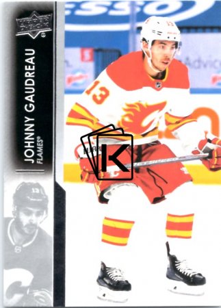 hokejová karta 2021-22 UD Series One 27 Johnny Gaudreau - Calgary Flames