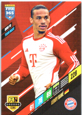 fotbalová karta Panini FIFA 365 2024 Adrenalyn   BMU10	Leroy Sané	FC Bayern München
