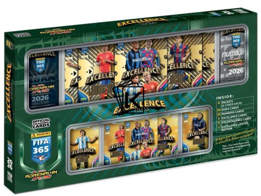 Panini Adrenalyn XL FIFA 365 2026 EXCELLENCE BOX
