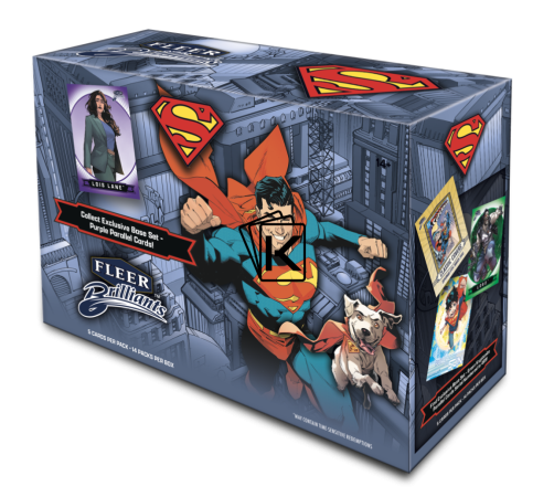 2025 Upper Deck Fleer Brilliants Superman Mega Box
