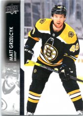 hokejová karta 2021-22 UD Series One 16 Matt Grzelcyk - Boston Bruins