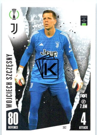 Fotbalová kartička 2023-24 Topps Match Attax UEFA Club Competitions 362 Wojciech Szczesny Juventus