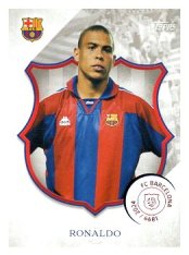 fotbalová kartička 2024-25 Topps 125 aniversary FC Barcelona Ronaldo Nazario Legend