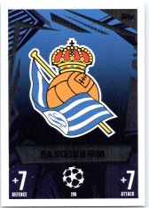 Fotbalová kartička 2023-24 Topps Match Attax UEFA Club Competitions 298  Real Sociedad de Fútbol