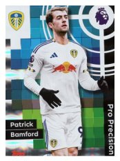 fotbalová kartička 2025-26 Topps  Premier League - Pro Precision 420 Patrick Bamford (Leeds United)