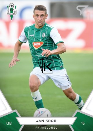 fotbalová kartička 2021-22 SportZoo Fortuna Liga 101 Jan Krob FK Jablonec
