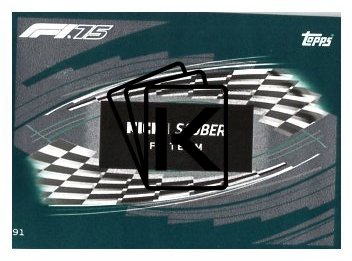 2025 Topps Turbo Attax F1 Kick Sauber  91	Team Logo-Paralel Emerald