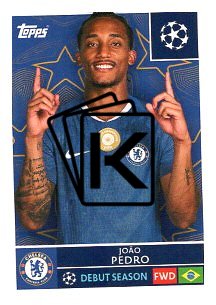 2025-26 Topps Champions League Chelsea FC 166 Joao Pedro