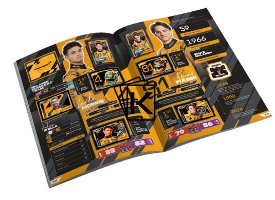 Topps F1 2025 Special Anniversary Edition - Sběratelské samolepkové album